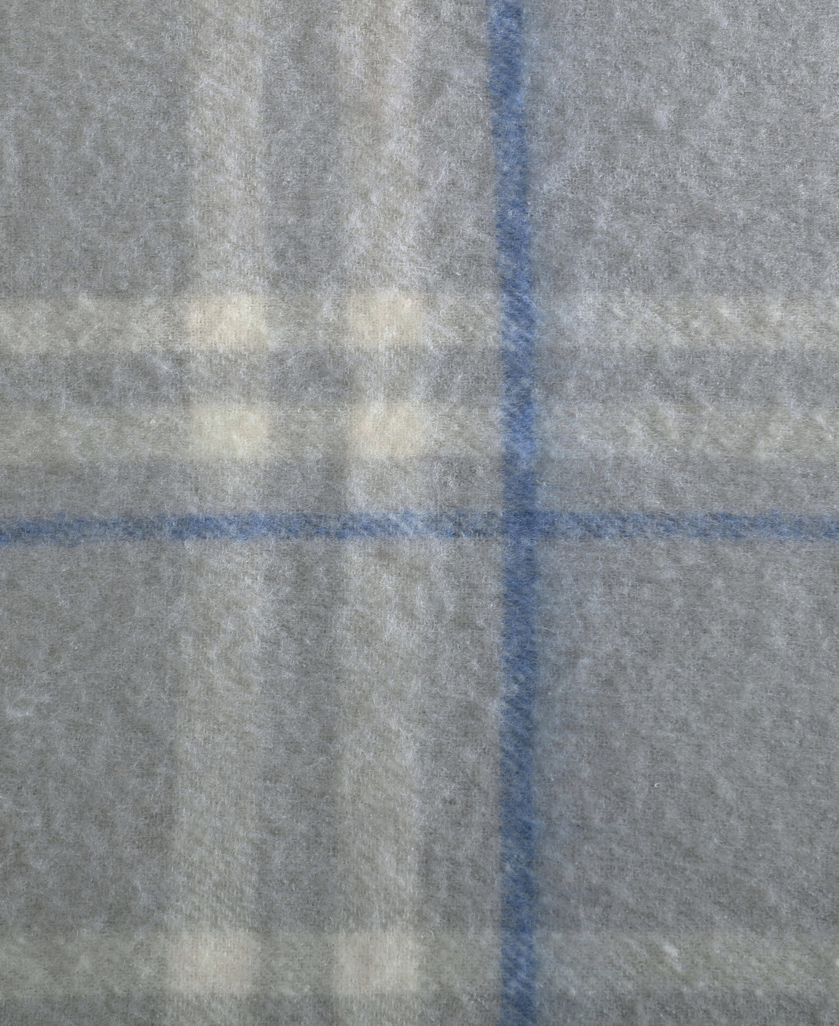 Nautica Ryan Cove Plaid Faux Mohair Throw, 60" X 50" In Blue