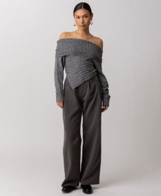 Line & Dot - Women's Betty Long Sleeve Sweater