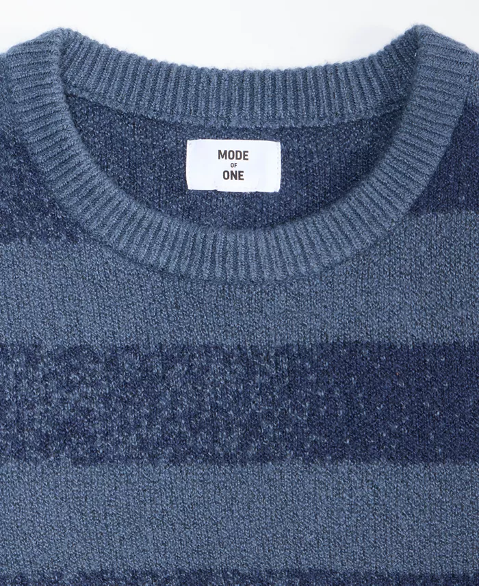 Men's Relaxed-Fit Rugby Stripe Sweater - thumbnail 5