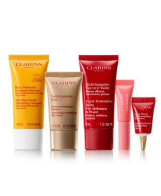 Free Clarins 6-Pc. self-care gift with any $75 Clarins purchase