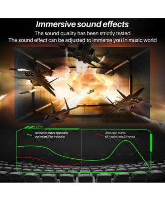 G1S Gaming Pods Bluetooth Wireless Low Latency Earbuds - Black