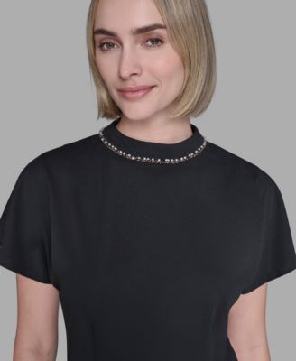 Women's Mock Neck Top