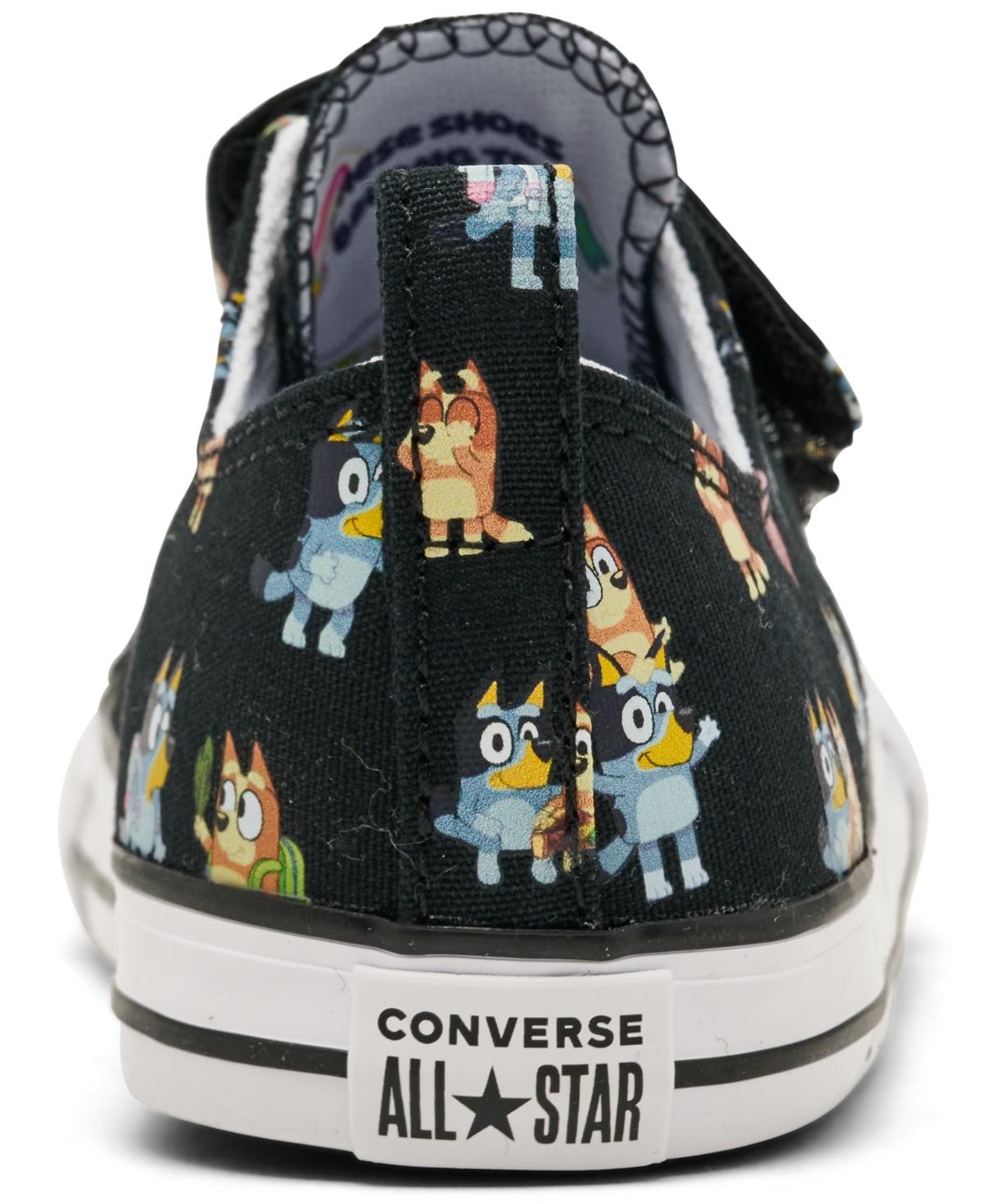 Converse Toddler Kid's Bluey Chuck Taylor All Star 2v Stay-put Closure Strap Low Top Casual Sneakers From Fin In Multi