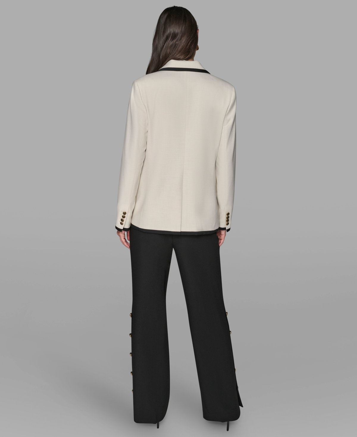 Karl Lagerfeld Women's Long Sleeve Jacket In Neutral