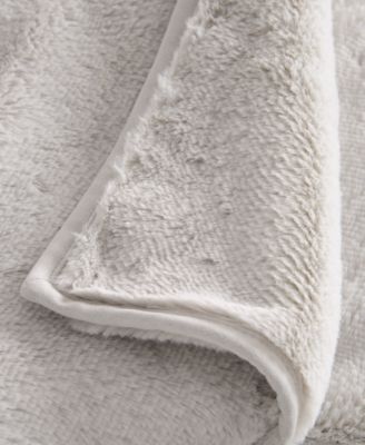 Reversible Faux-Fur Throw, 50" x 70", Macy's Exclusive