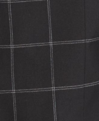 Men's Classic-Fit Windowpane Suit Separates Jacket 