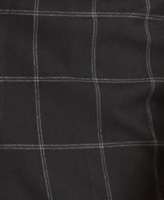 Men's Classic-Fit Windowpane Suit Separates Pants