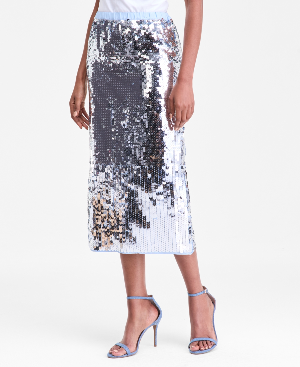 I.n.c. International Concepts Women's Sequin Skirt, Macy's Exclusive