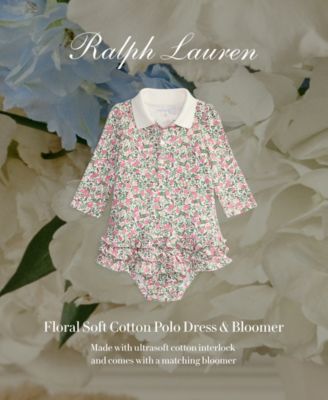 Baby Girls Ruffled Floral Dress