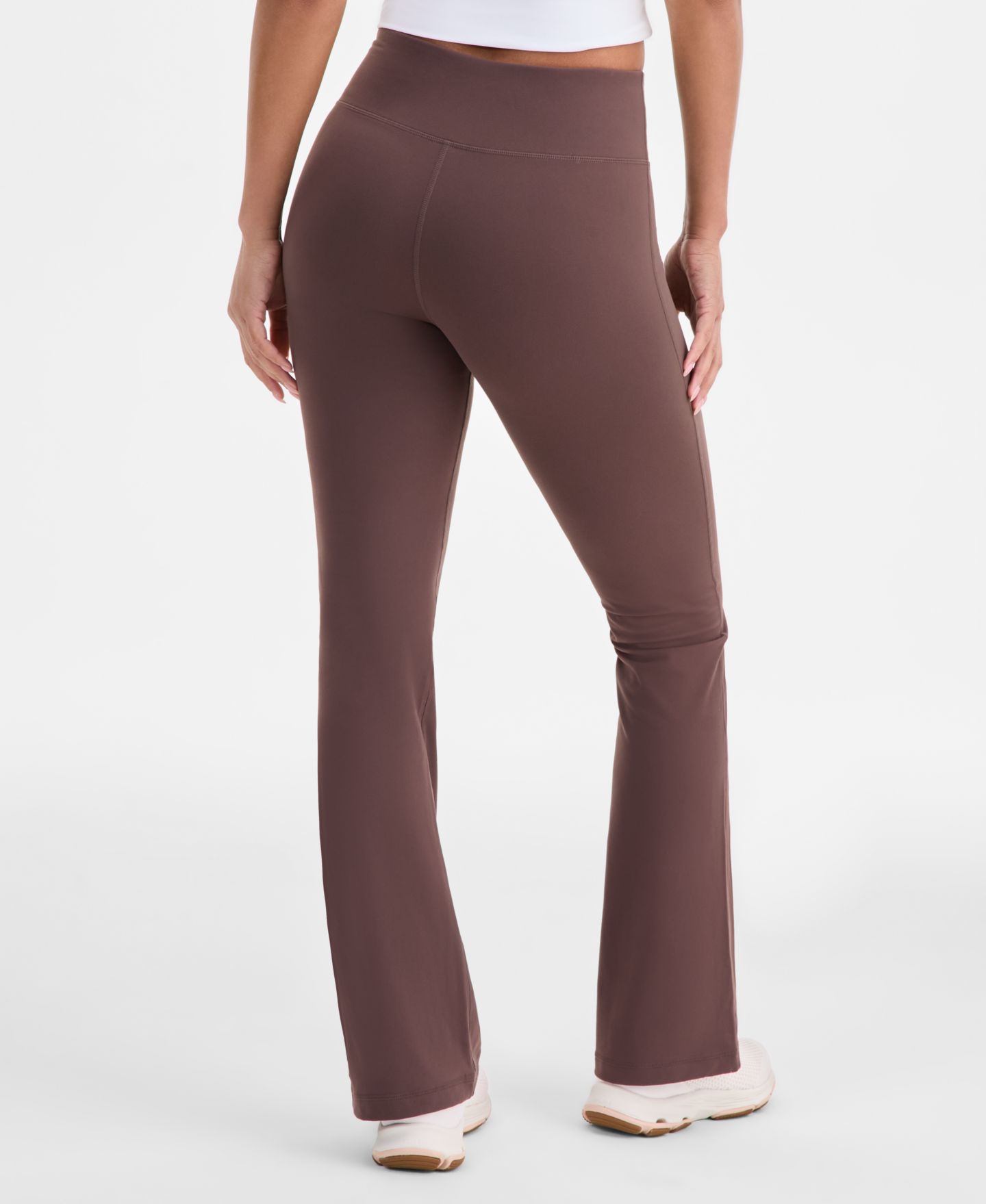 Женские леггинсы ID Ideology Studio High Rise Flare Leggings Tall, цвет: Brownie — фото 2