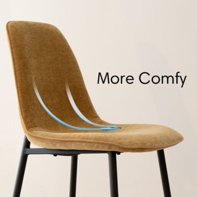 5-Piece Modern Dining Set with 39.5 Inch Round Table and 4 Chairs, Multiple Color Options for Kitchen & Dining Room-Maison Boucle