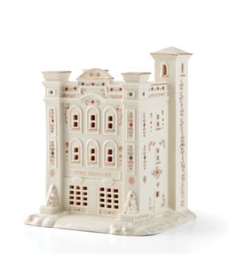 Lenox - Exclusive Village Treasures Mistletoe Park Fire House