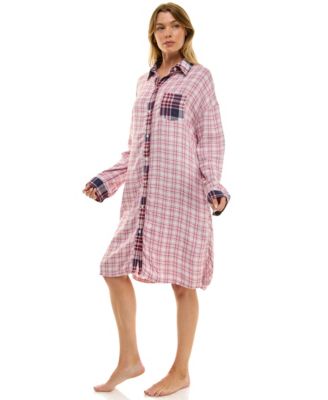 Women's Collared Sleepshirt