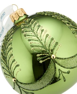 Holiday Heirlooms Green Bauble Ornament