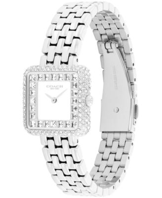 Women's Cass Silver Tone Stainless Steel Bracelet Watch 24mm