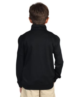 Boys Contrast Trim Modal Quarter-Zip