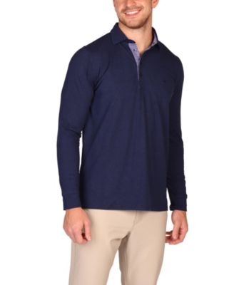 Men's Byrd Blend Long Sleeve Polo