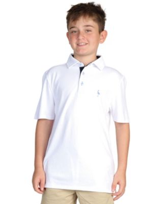 Boys Solid Modal Polo