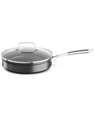 KitchenAid - Hard-Anodized Nonstick 3.0-Qt. Saut&eacute; Pan with Lid