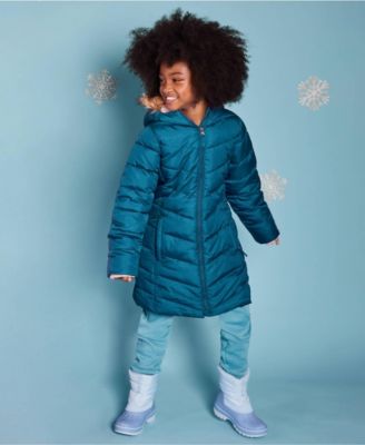 Girls Fleece Lined Parka