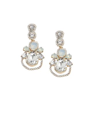 Rhinestones Drop Earrings