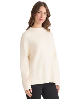 Petite Mock Neck Sweater