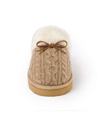 Women's Flurry Scuff Sweater Knit Slippers