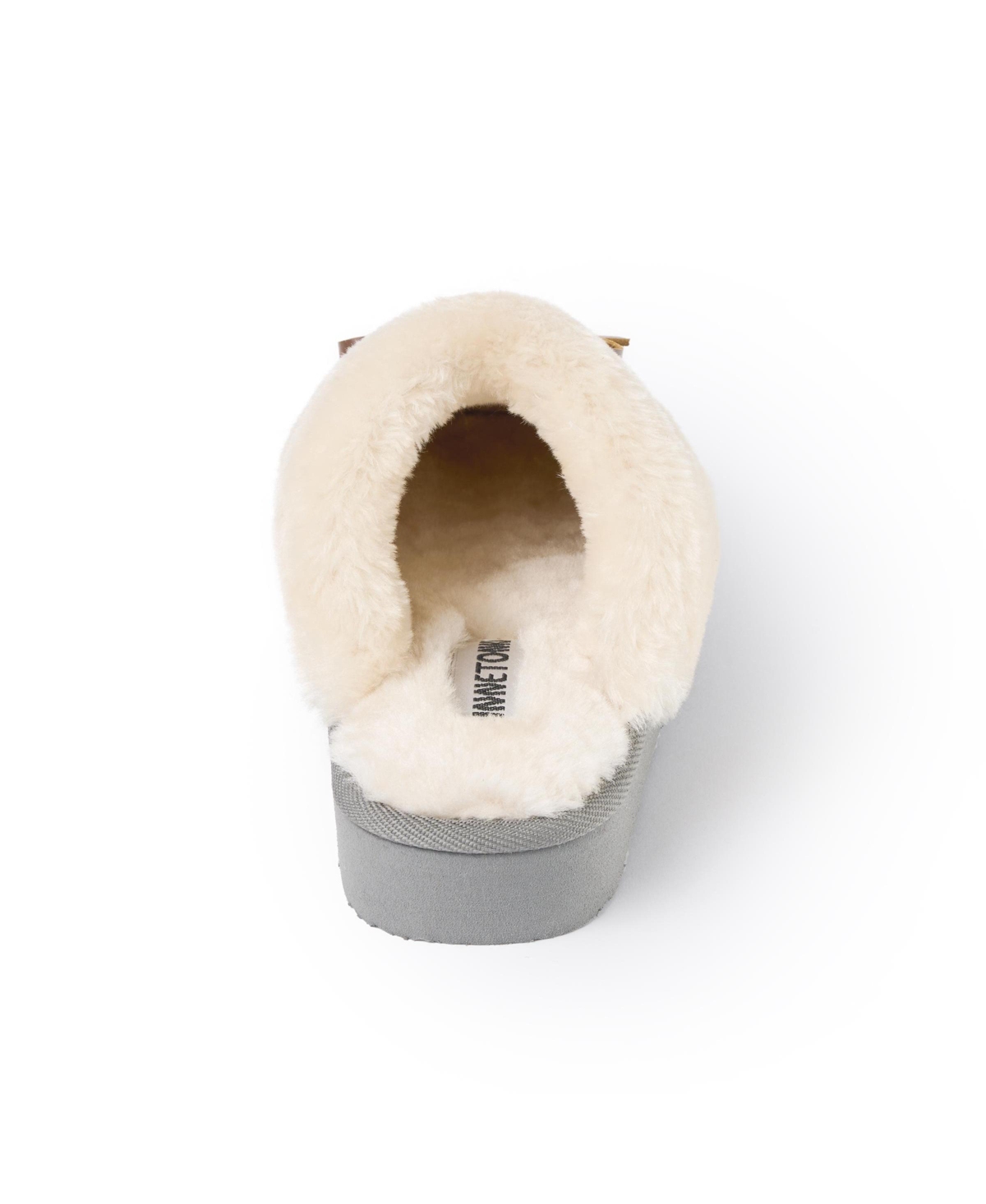 Minnetonka Women's Flurry Scuff Sweater Knit Slippers