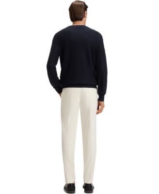 Men's Prince Of Wales Check Silk Sweater