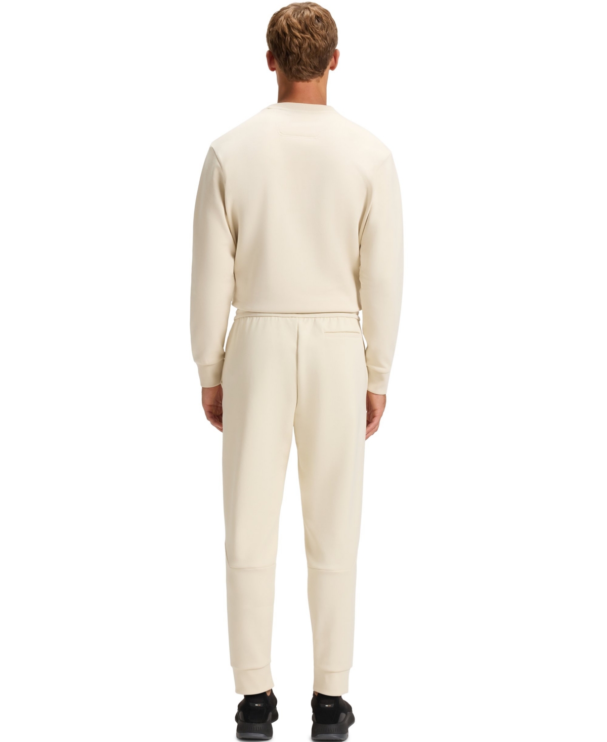 Hugo Boss Boss By  Men's Cotton-blend Zip-up Sweatshirt In White
