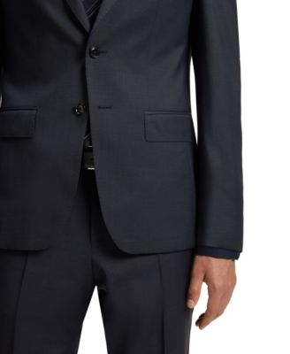 Men's 2-Piece Wool Slim-Fit Suit