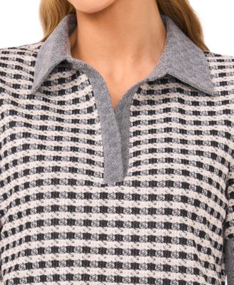 Women's Short Sleeve Relaxed Polo Top