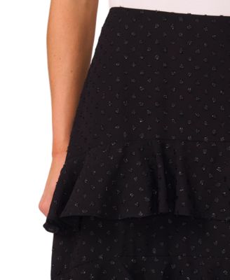 Women’s Tiered Ruffle Flounce Midi Skirt