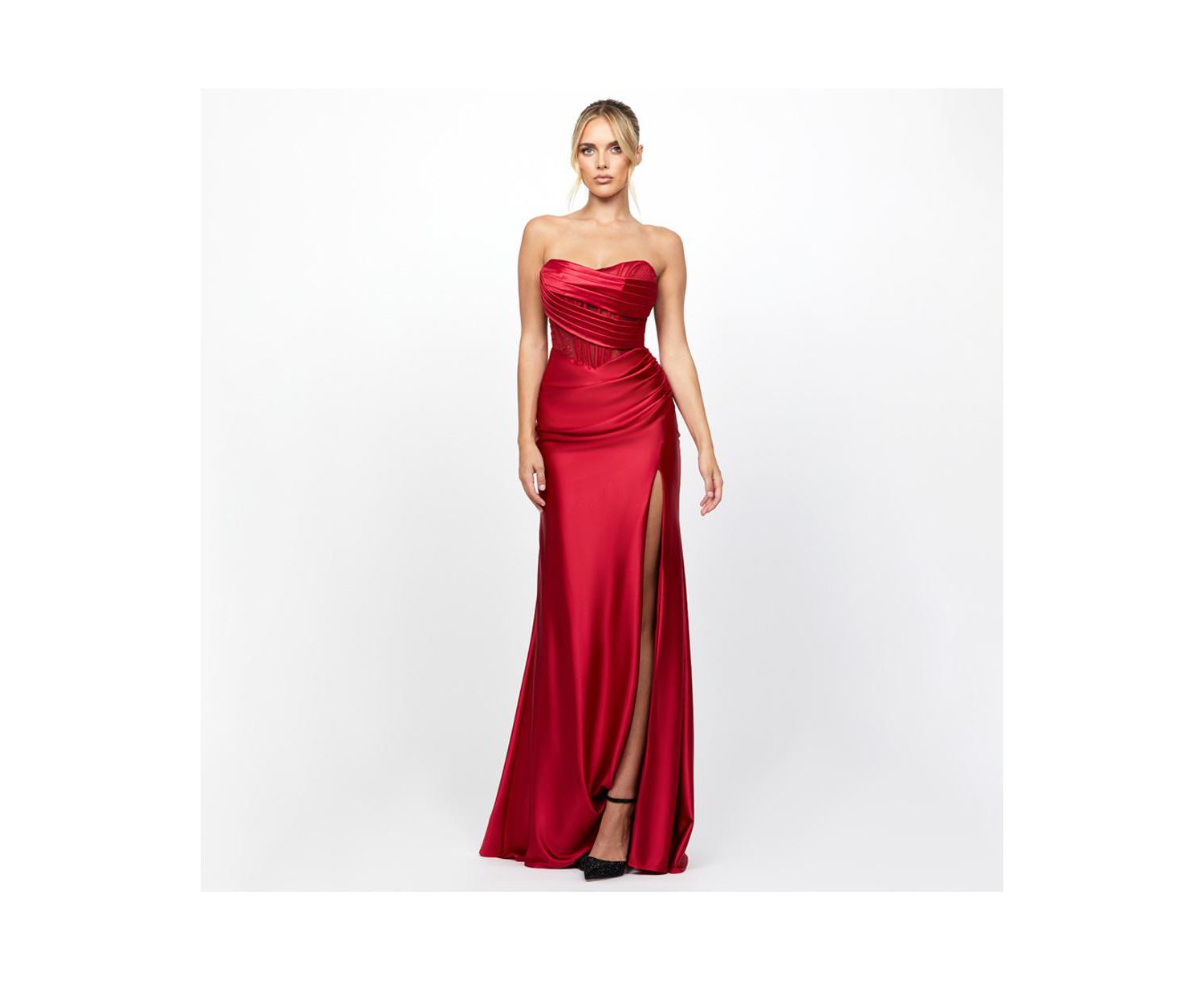 Aurdrey Strapless Corset Gown