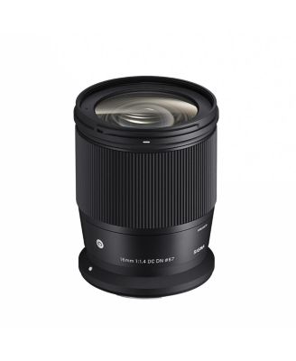 16mm f/1.4 DC DN Contemporary Lens for Canon RF, Bundle with 67mm Filter Kit, Neoprene Lens Pouch, Lens Cleaner, Lens Cap Tether and Cleaning