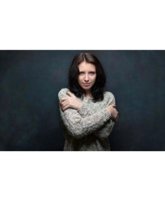 60x72" Collapsible Disc / Reversible Muslin Style Background - Indigo Nights