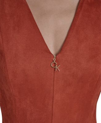 Women's Sleeveless Fit and Flare Short Dress