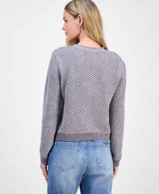 Petite Metallic Shine Cardigan, Macy's Exclusive 