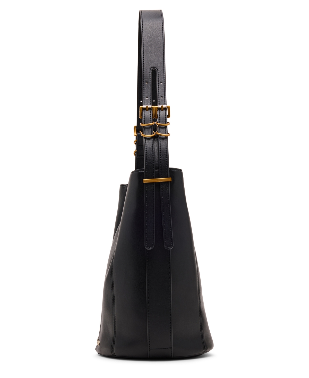 Steve Madden Bharloe Mini Bucket Bag In Black