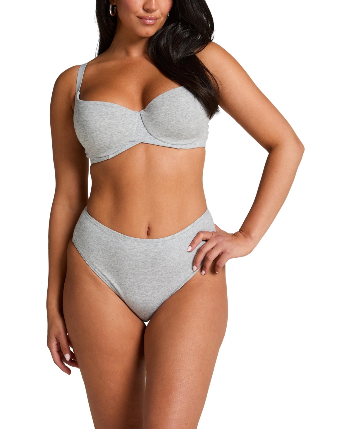Hunkemoller Women's Cotton Padded Underwired Bra