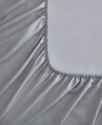 Contrast Weave Rekoop Sateen 4-Pc. Sheet Set, King