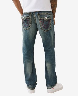 True Religion - Men's Ricky Super T Flap Pocket Straight Jeans