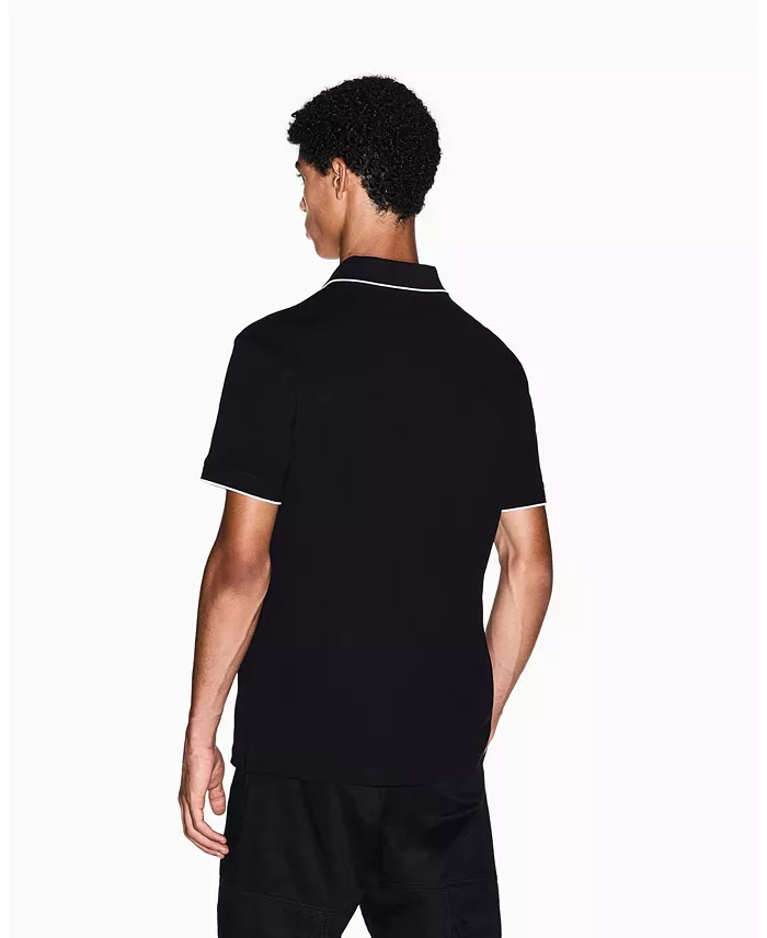Men's Grosgrain Logo Polo Shirt - thumbnail 7
