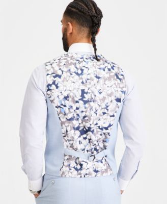 Men's Classic-Fit Suit Separate Vest 