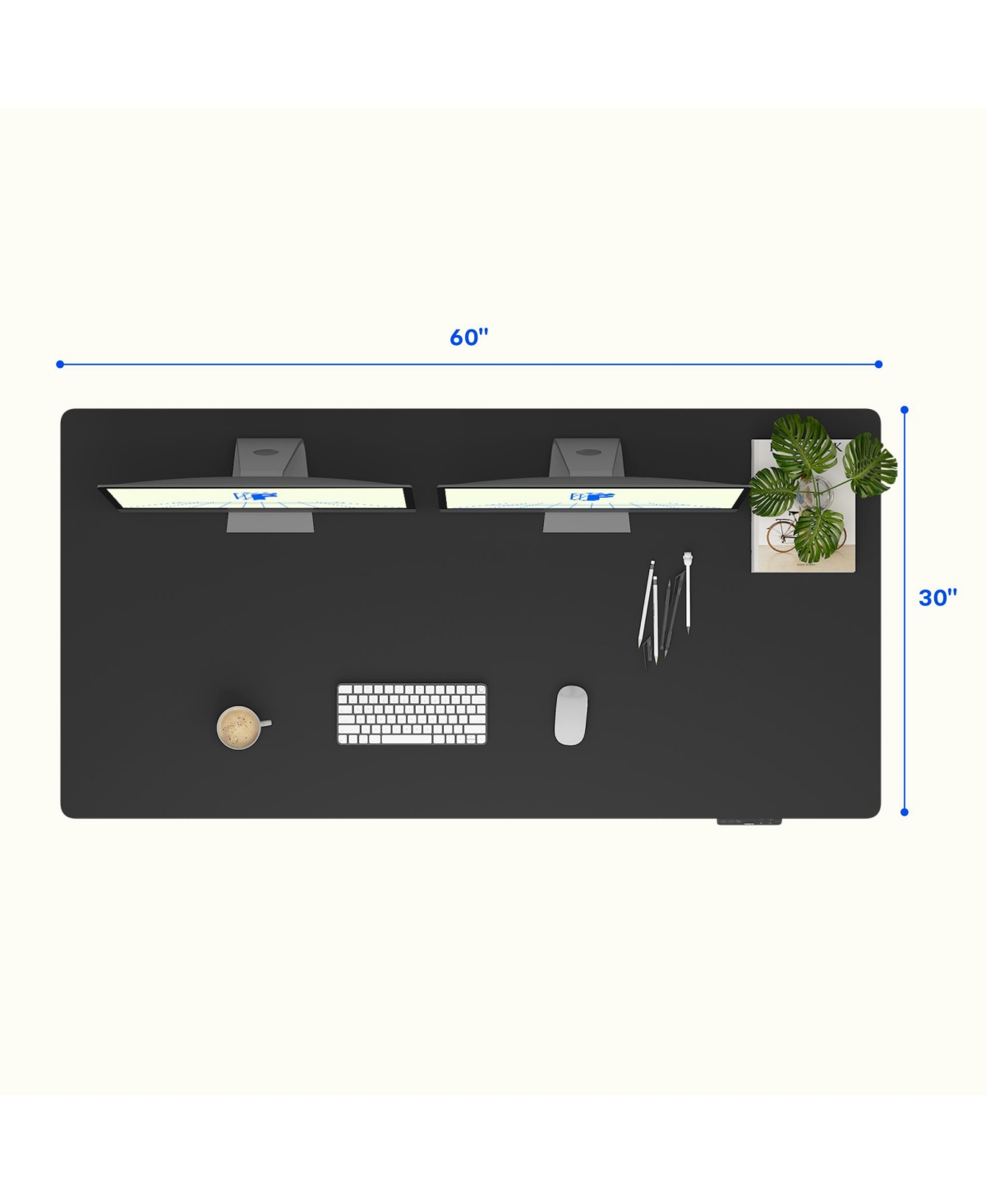 Flexispot E7-commercial Electric Adjustable Standing Desk, Rectangular Chipboard