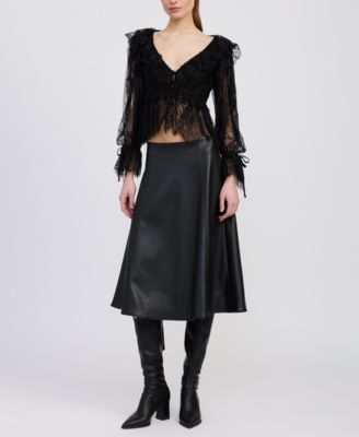 Women's Peregrine Lace Peplum Top