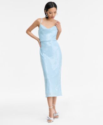 Women's Sleeveless Sequin Dress, Macy's Exclusive