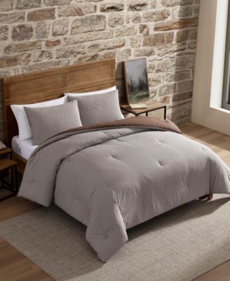 Harrison Cotton Reversible 3-Pc. Comforter Set, Full/Queen