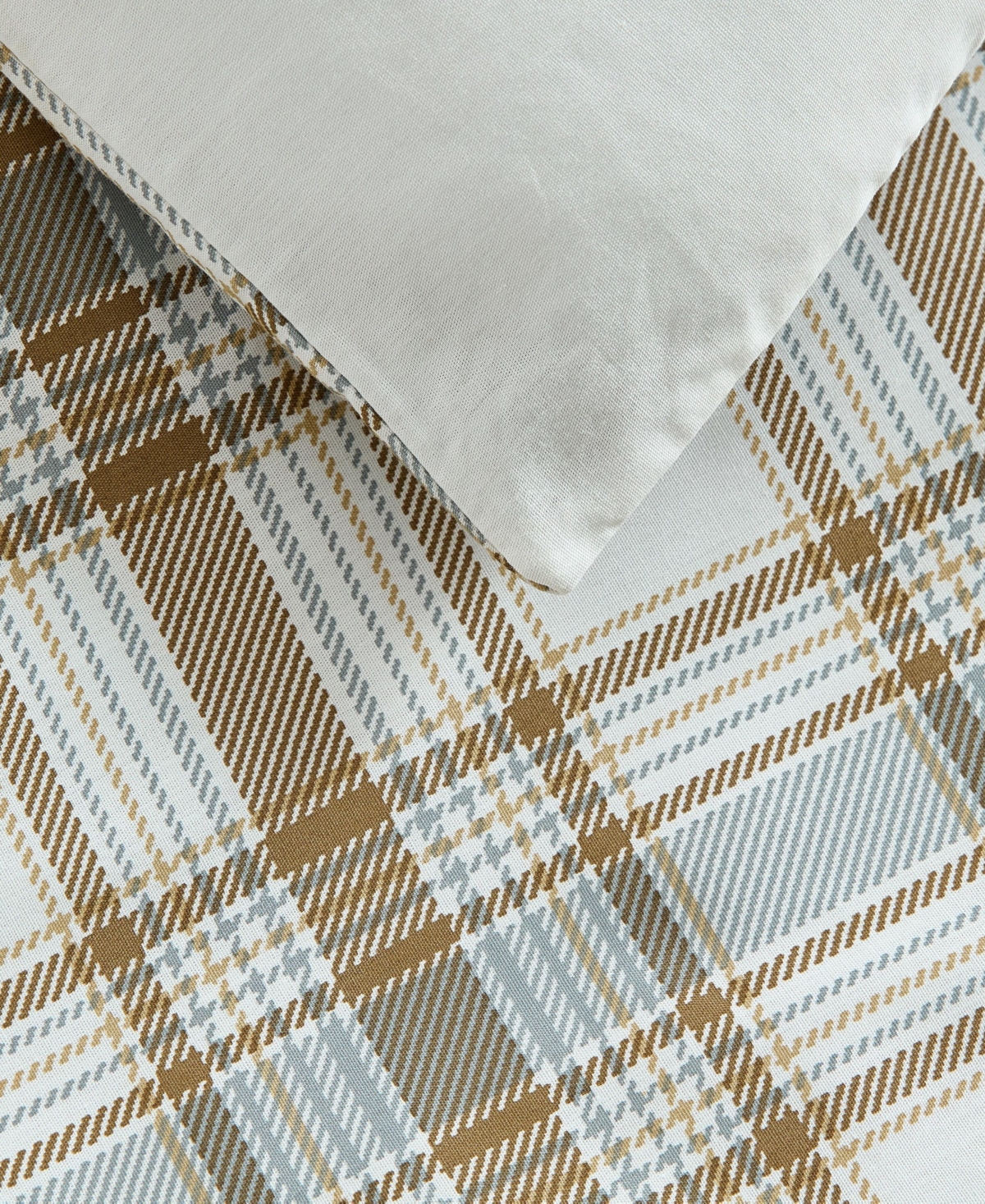 Eddie Bauer Ashland Plaid Cotton Reversible -Pc. Comforter Set