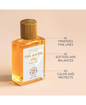 Nourishing Skin Glow Serum | Hydrating Face Oil with Rosemary & Turmeric, Gua Sha Organic Care | 30 mL